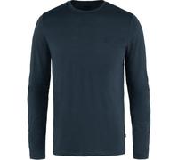 Fjällräven Abisko Wool Langarm-t-shirt M Dark Navy