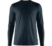 Fjällräven Herren Abisko Wool LS T-Shirt, Dark Navy, L