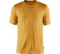 Fjällräven Herren Abisko Wool T-Shirt (Größe XL, gelb)