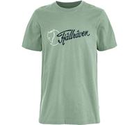 Fjällräven Herren Archive Logo T-Shirt, Misty Green, M