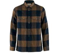 Fjällräven Herren Canada Hemd, Chestnut/Dark Navy, XS
