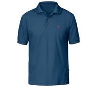 Fjällräven Herren Crowley Piqué Kurzarmshirt blau S