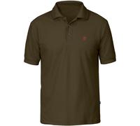 Fjällräven Crowley Piqué Shirt Herren Poloshirt dark olive Größe XL Farbgruppe olive olive Herren 100% Polyester