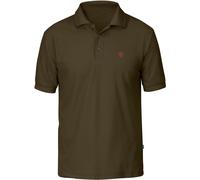 Fjällräven Herren T-shirt Crowley Pique, Dark Olive, S, F81783-633