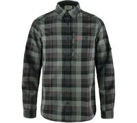 Fjällräven Fjällglim Shirt Herren Langarmhemd Freizeithemd black-grey Größe XL Farbgruppe schwarz schwarz Herren 100% Polyester