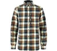 Fjällräven Herren Fjällglim Shirt, Wood Brown/Chalk White, L