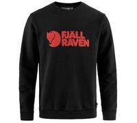 Fjällräven Herren Fjällräven Logo Sweatshirt, Black, S