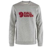 Fjall Raven - Sweatshirt mit Rundhalsausschnitt aus Baumwolle - Fjällräven Logo Sweater M Grey Melange für Herren aus Baumwolle - Größe M - Grau Grau M