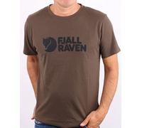 Fjällräven T-Shirt Fjällräven Logo Dark Olive (Größe: S) 46 grün