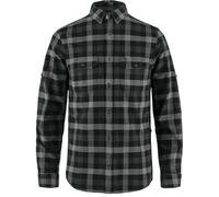 Fjällräven Herrenhemd Skog – Schwarz/Grau – XL