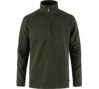 Fjällräven Herren Övik Fleece Half Zip Sweatshirt, Deep Forest, L