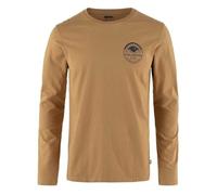 Fjällräven Forever Nature Badge Ls T-shirt Buckwheat Brown XL