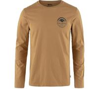 Fjällräven Herren Forever Nature Badge LS T-Shirt, Buckwheat Brown, XS