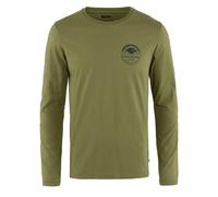 Fjällräven - Forever Nature Badge L/S T-Shirt - Longsleeve, Gr. XL, oliv (CaperGreen)