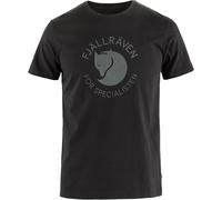 Fjällräven Herren T‑Shirt Fox schwarz Größe XL