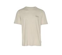 Fjällräven Herren Funktionsshirt Abisko Wool Logo – Kurzarm Merinoshirt – Beige S