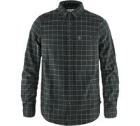 Fjällräven Herren Hemd Övik Flannel Dark Grey L