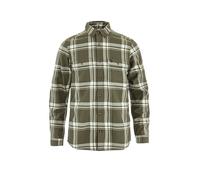 Fjällräven Herren Flannelhemd Övik Lite Laurel Green-Chalk White M