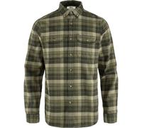 Fjällräven Herren Hemd Singi Heavy Flannel Green-Deep Forest M