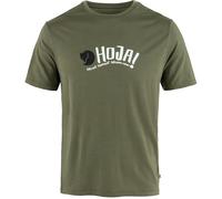Fjällräven Herren Hoja Wool T-Shirt, Laurel Green, XS