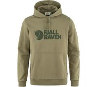 Fjällräven Logo Hoodie grünlich grau - M