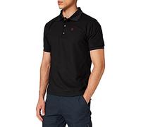 Fjällräven Herren Kurzarm-Polohemd Crowley Pique, Black, XS, F81783-550