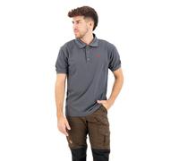 Fjällräven Crowley Pique Shirt M Herren Poloshirt L grau