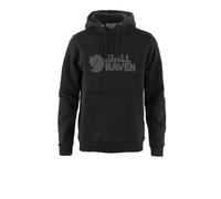 Fjällräven Herren Logo Hoodie, Black, S