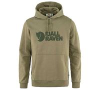 Fjällräven Logo Hoodie grünlich grau - XXL