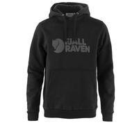 Fjällräven Logo Hoodie Herren Kapuzenpullover black Größe 2XL Farbgruppe schwarz schwarz Herren 100% Baumwolle
