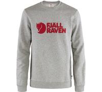 Fjällräven Sweatshirt Fjällräven-Logo aus Baumwolle Herren Grey-Melange XS