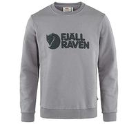 Fjällräven Herren Logo Sweater M Sweatshirt, grau (Flint Grey), XL, F84142