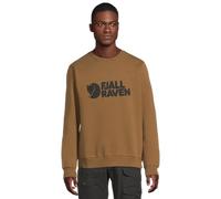 Fjällräven Logo Sweatshirt Wood Brown XL