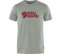 Fjällräven Herren Logo T-Shirt, Grey Melange, XS