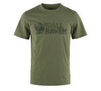 Fjällräven Herren Lush Logo T-Shirt, Laurel Green, XS