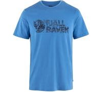 Fjällräven Herren Lush Logo T-Shirt (Größe S, blau)