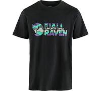 Fjällräven Herren Multicolor Logo T-Shirt (Größe S, schwarz)