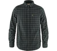 Fjällräven Herren Hemd Övik Flannel Dark Grey M