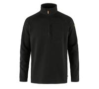 Fjällräven Herren Övik Fleece Half Zip Sweatshirt, Black, XL