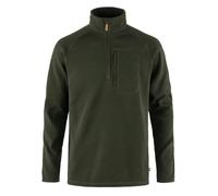 Fjällräven Herren Övik Fleece Half Zip Sweatshirt, Deep Forest, XL