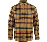 Fjällräven Herren Övik Heavy Flannel Hemd, Buckwheat Brown/Autumn Leaf, S