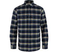 Fjällräven Herren Övik Heavy Flannel Hemd (Größe M, blau)