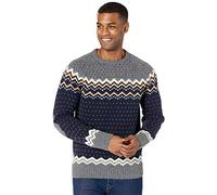 Fjällräven Herren Övik Knit Sweatshirt, Dark Navy, L
