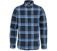 Fjällräven Herren Övik Lite Flannel Hemd (Größe S, blau)