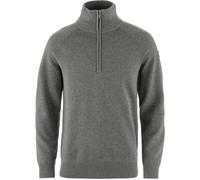 Fjällräven - Övik Lite Half Zip - Wollpullover, Gr. M, grau (Grey/Melange)