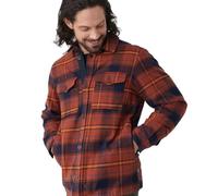 Fjällräven Herren Övik Lite Padded Hemd, Autumn Leaf/Dark Navy, XS