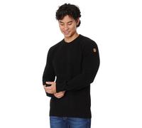 Fjällräven Herren Övik Rib Sweatshirt, Black, XL