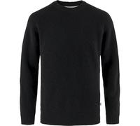 Fjällräven Herren Övik Rib Sweatshirt, Black, XS