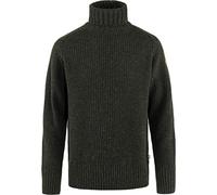 Fjällräven Herren Övik Roller Neck Sweatshirt, Dark Olive, M