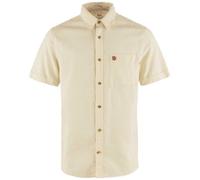 Fjällräven Herren Övik Travel SS Hemd, Chalk White, XL
